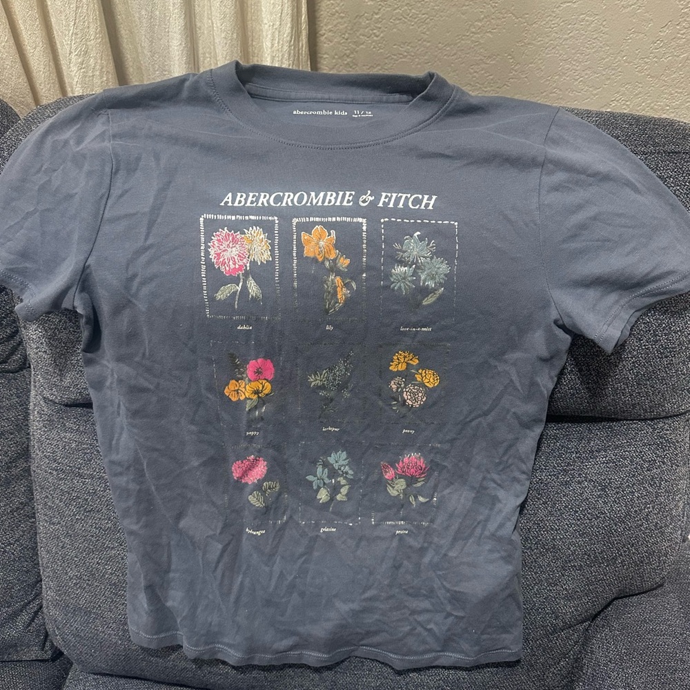 Abercrombie Kids Charcoal Tee